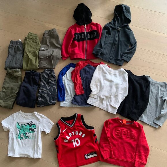 2-3 Years Kids Clothing Bundle - Nike, Jordan, Converse, etc. - Picture 1 of 10